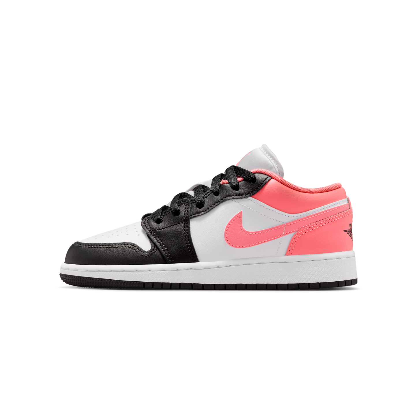 Jordan 1 Low Black Pink Gaze (GS)
