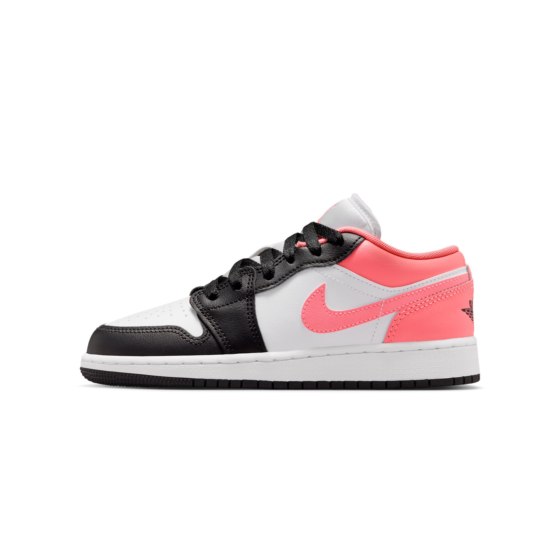 Jordan 1 Low Black Pink Gaze (GS)