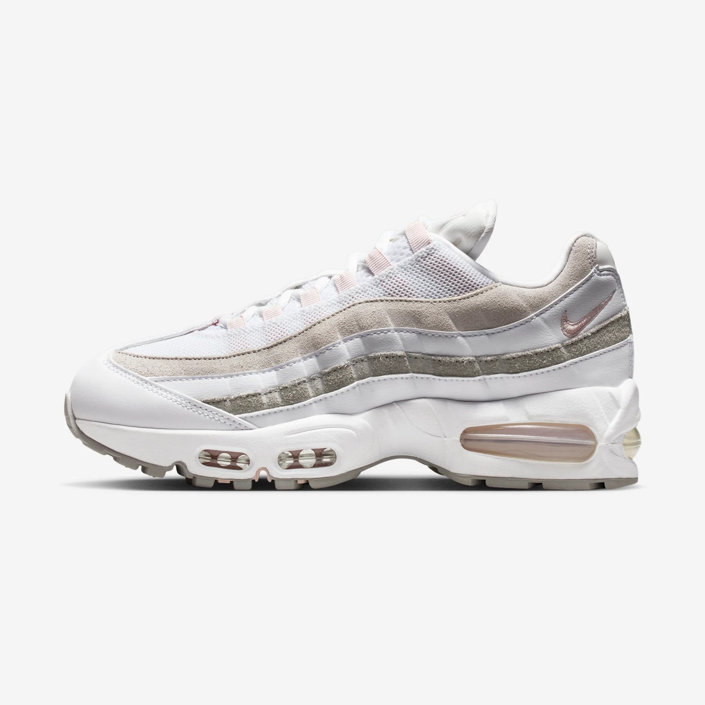 Nike Air Max 95 OG Big Bubble White Pearl Grey (Women's)