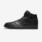 Jordan 1 Mid Triple Black