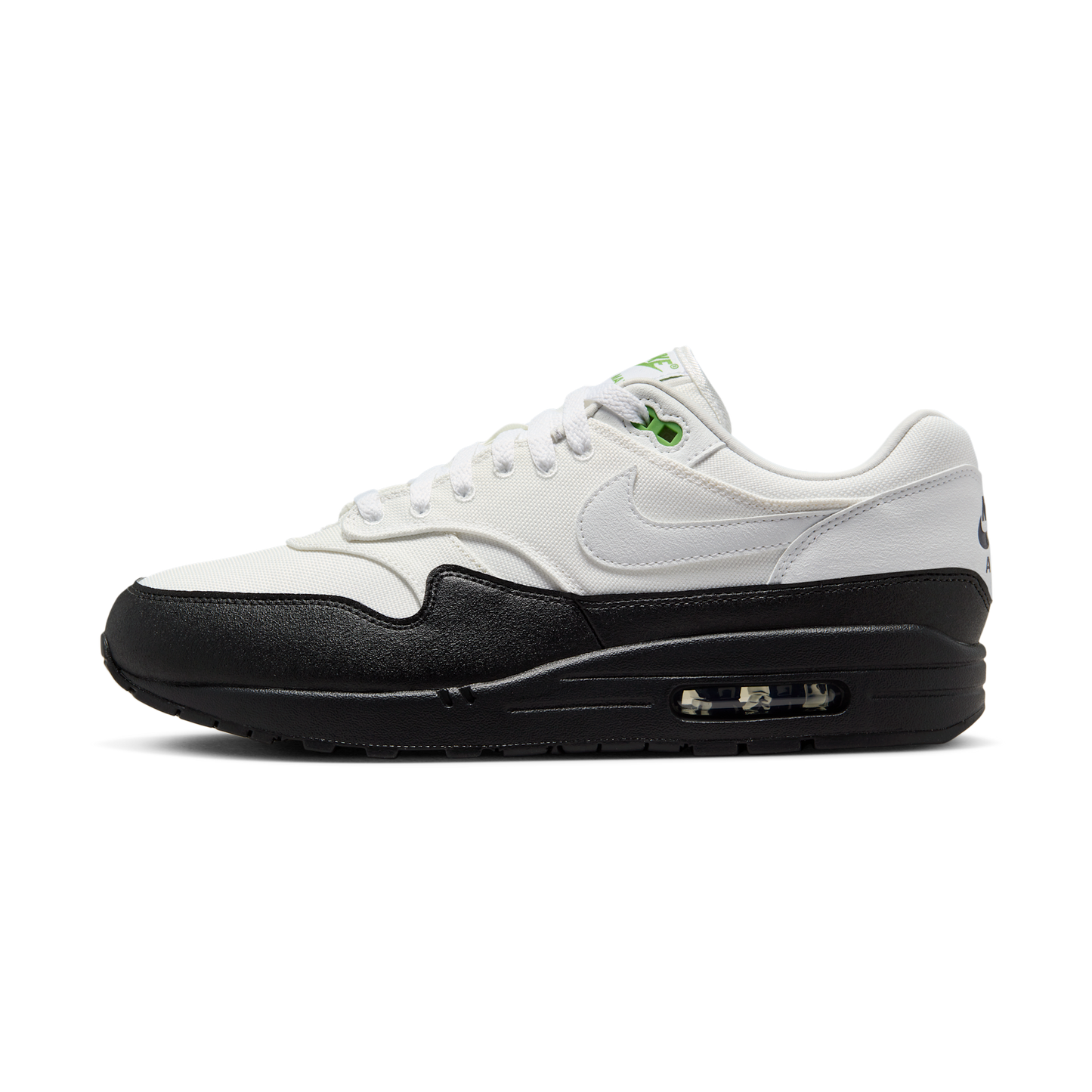 Nike Air Max 1 White Black Chlorophyll