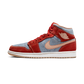 Jordan 1 Mid Denim Red