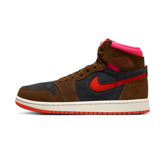 Jordan 1 High Zoom Air CMFT 2 Cacao Wow Picante Red (Women's)