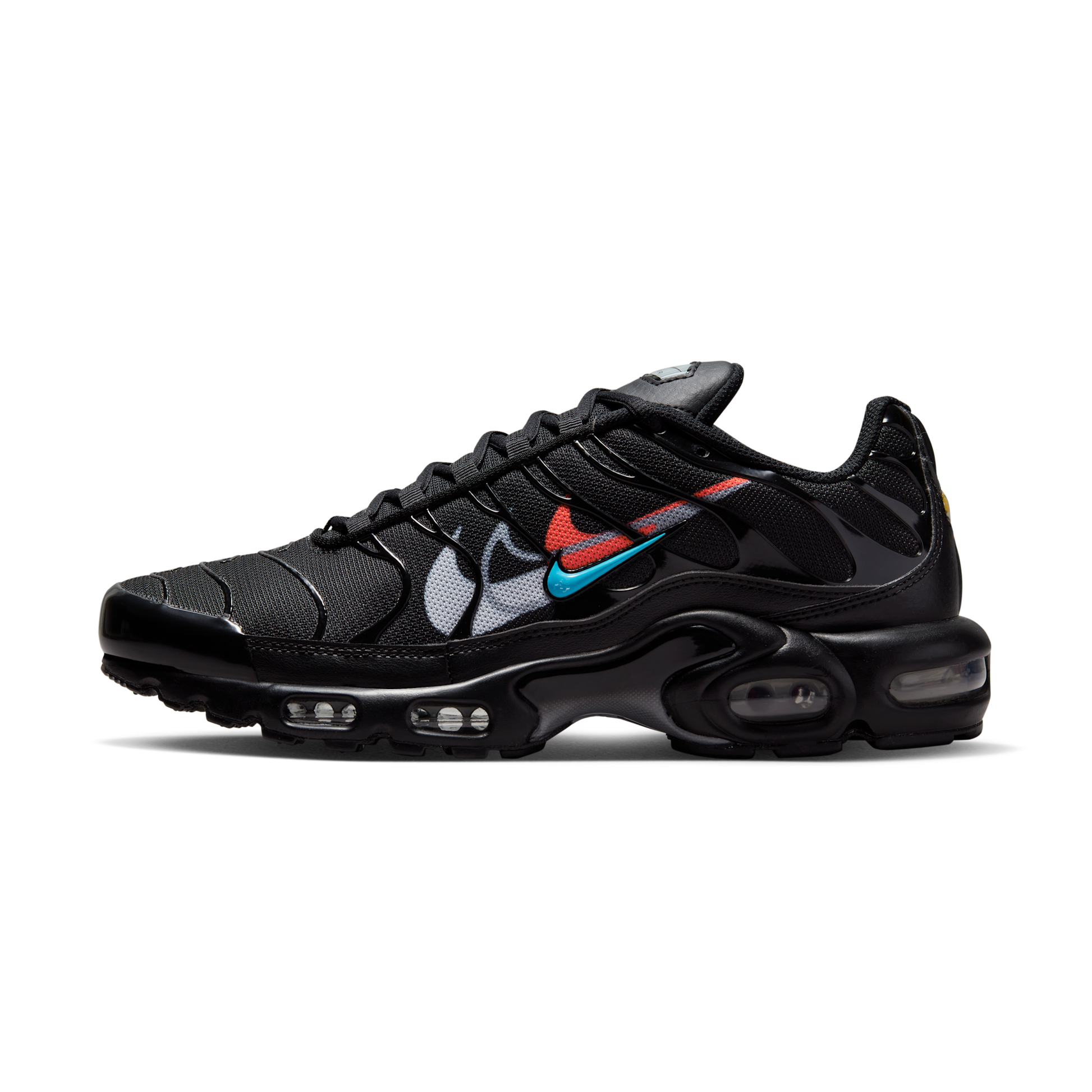 Nike Air Max Plus Multi Swoosh Black Crimson