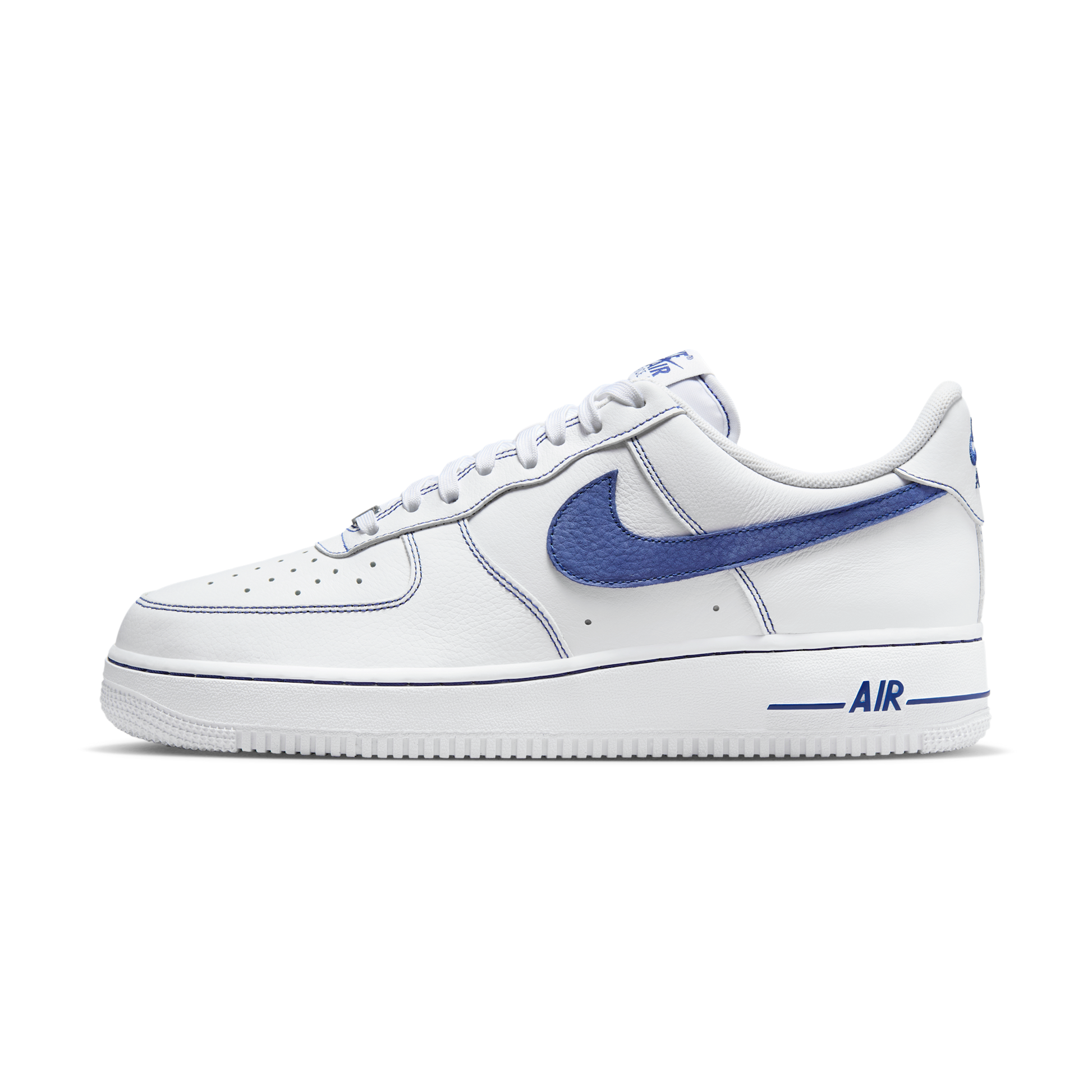 Nike Air Force 1 Low '07 LV8 White Deep Royal Blue