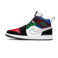 Jordan 1 Mid SE Black White Multi-Color (Women's)