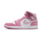 Jordan 1 Mid Elemental Pink Iced Carmine (Women's)