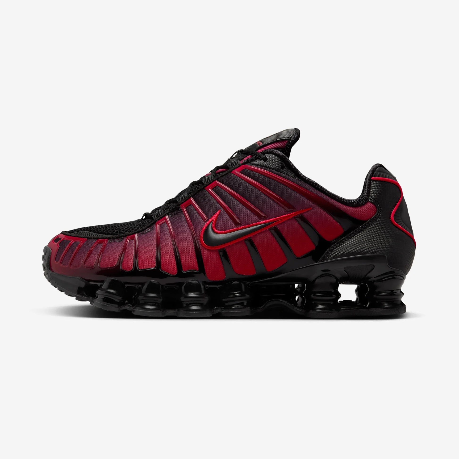 Nike Shox TL Black University Red Gradient