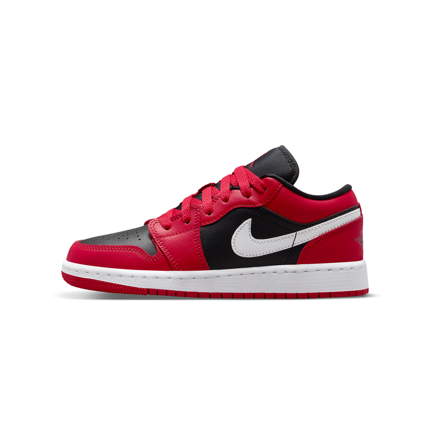 Jordan 1 Low Black Very Berry (GS)