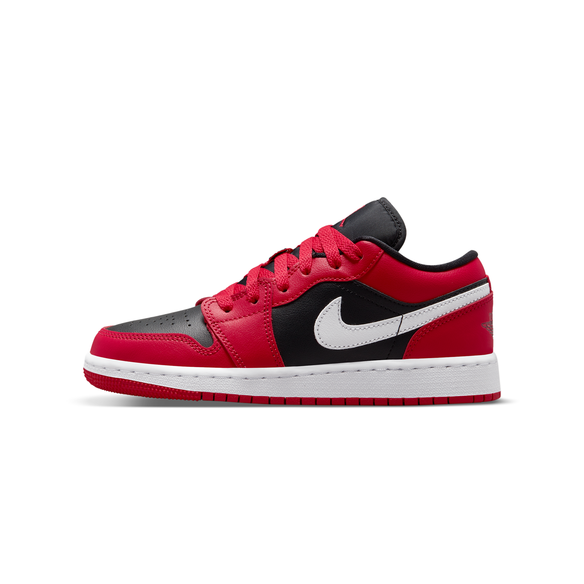 Jordan 1 Low Black Very Berry (GS)