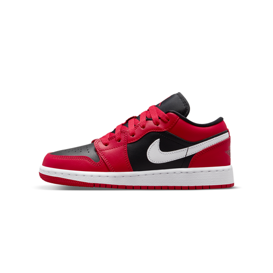 Jordan 1 Low Black Very Berry (GS)