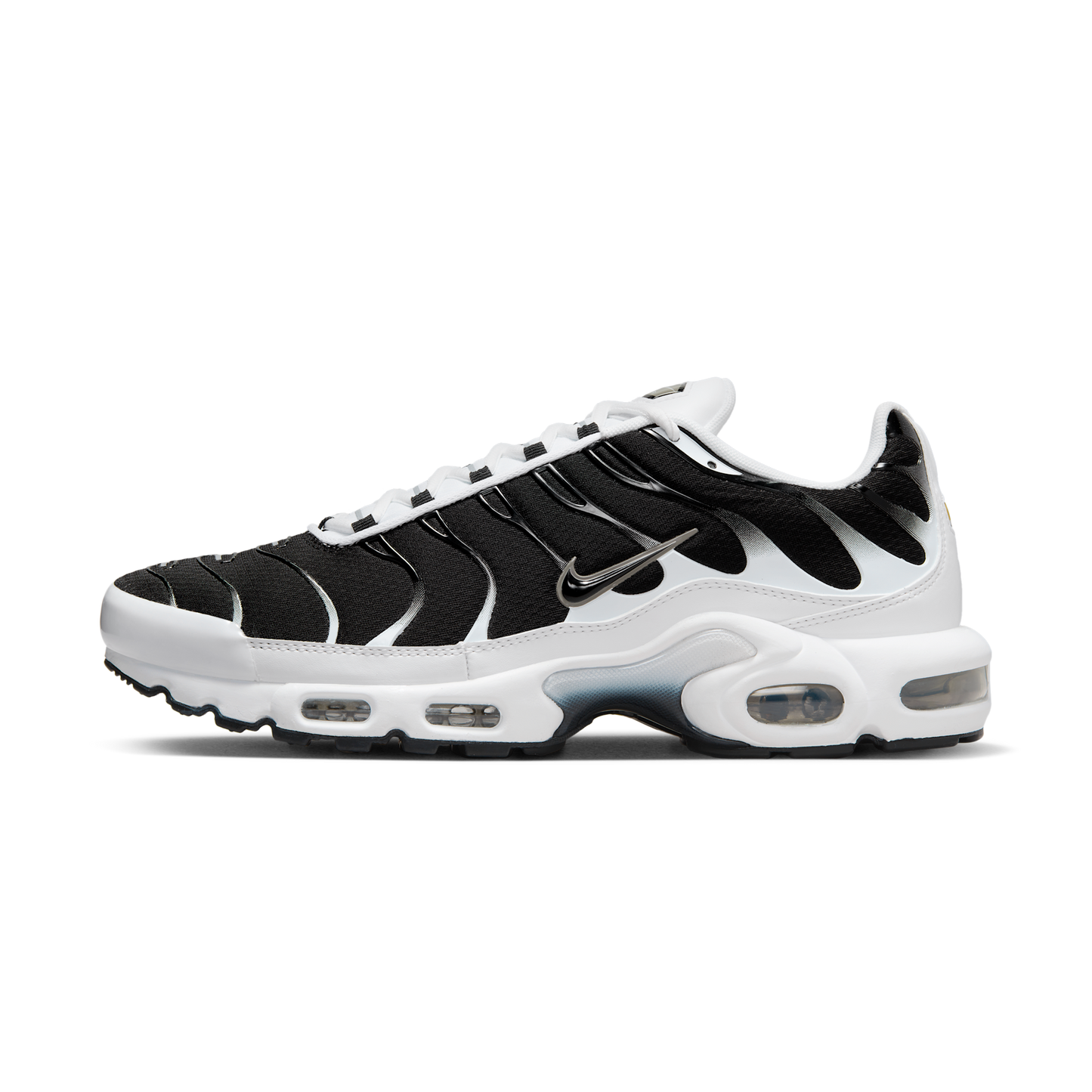 Nike Air Max Plus White Black Metallic Pewter