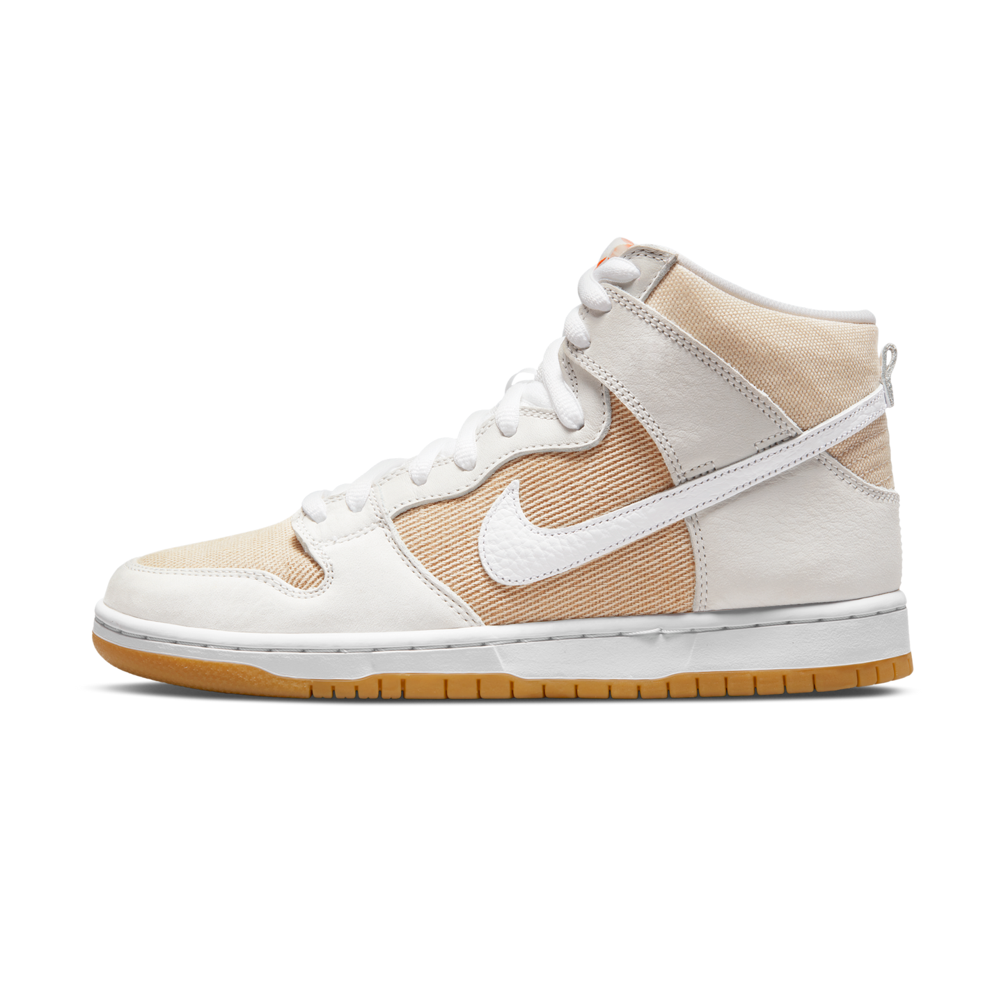 SB Dunk High Pro Orange Label Unbleached Natural
