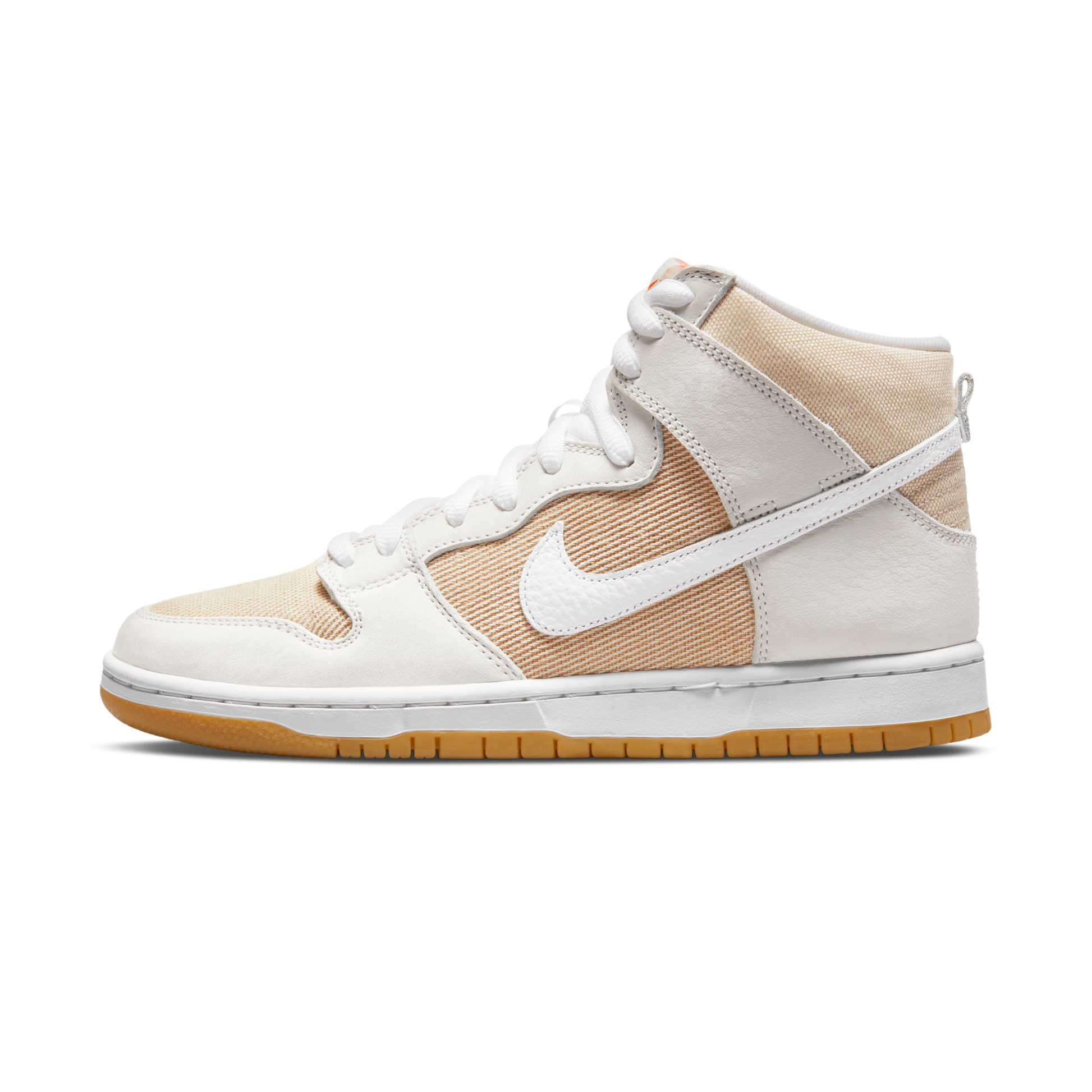 SB Dunk High Pro Orange Label Unbleached Natural