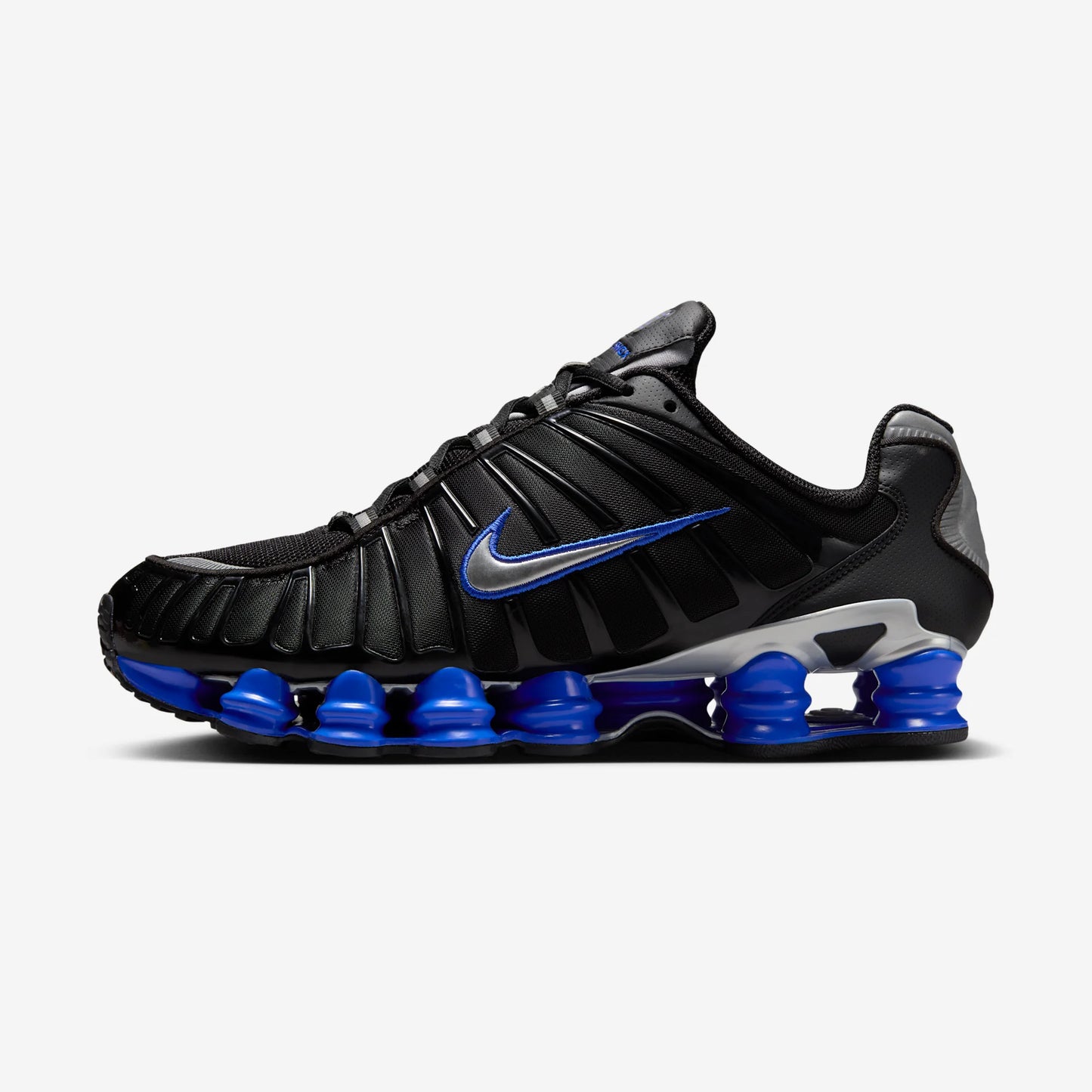 Nike Shox TL Black Racer Blue Metallic Silver