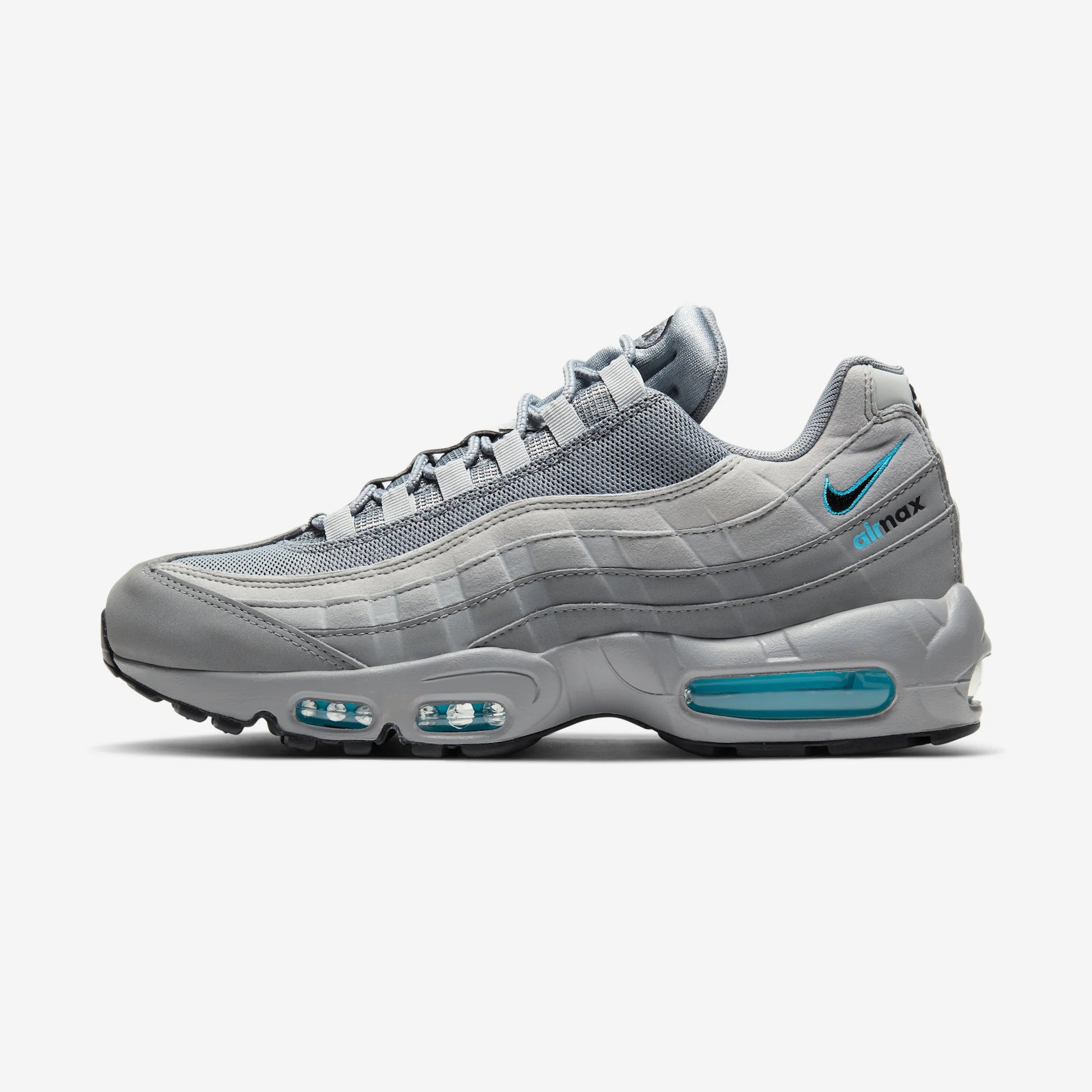 Nike Air Max 95 Retro Logo Grey Aqua