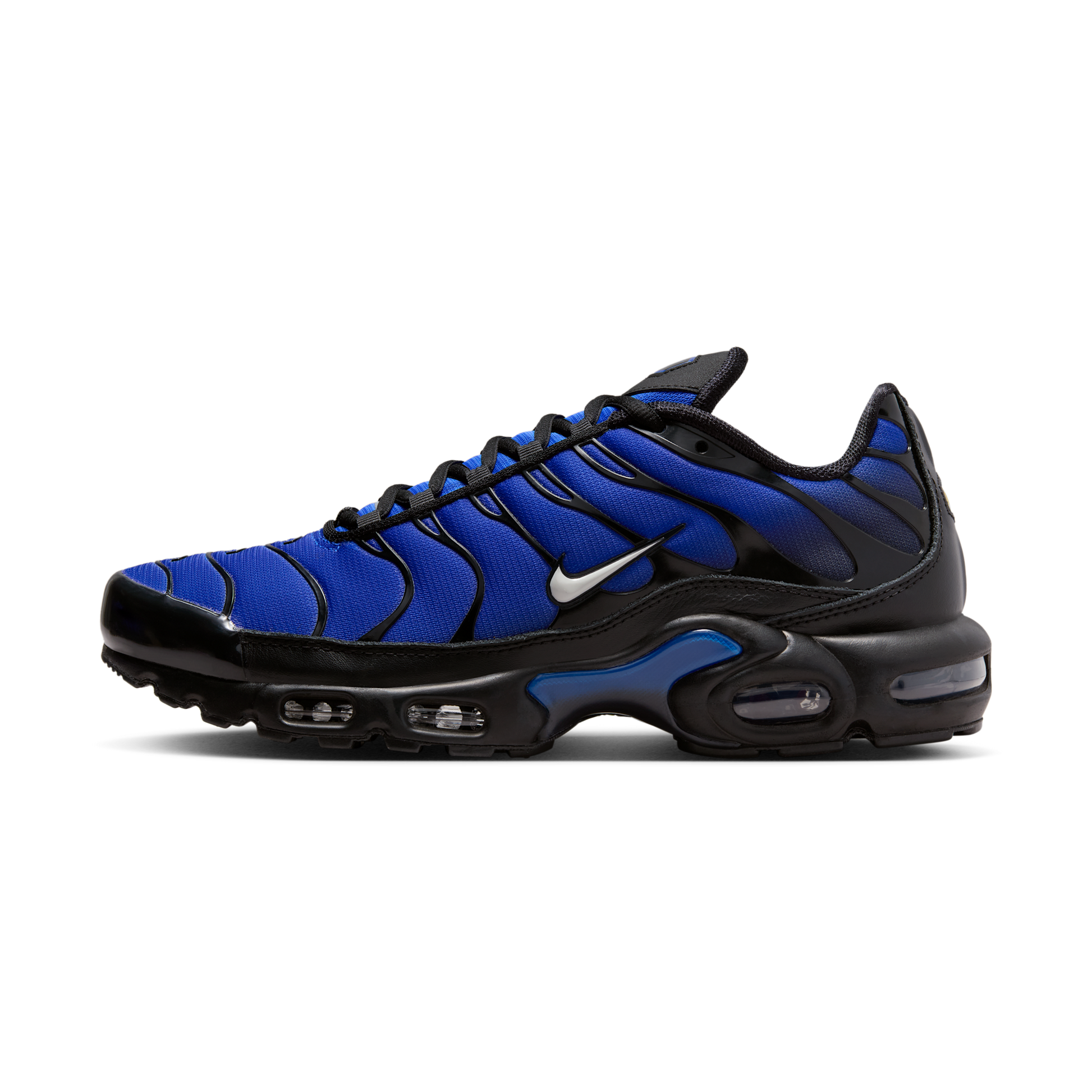 Nike Air Max Plus Premium Black Racer Blue