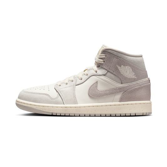Jordan 1 Mid SE Light Iron Ore Enigma Stone (Women's)