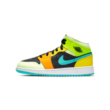 Jordan 1 Mid SE Aurora Green (GS)