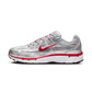 Nike P-6000 Metallic Silver Gym Red