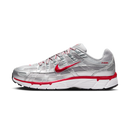 Nike P-6000 Metallic Silver Gym Red
