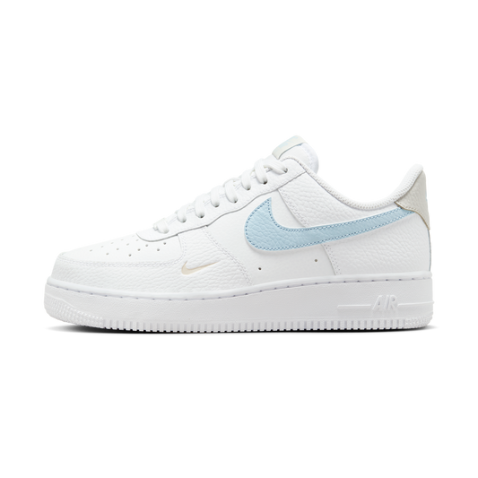 Nike Air Force 1 Low White Light Armory Blue Mini Swoosh (Women's)