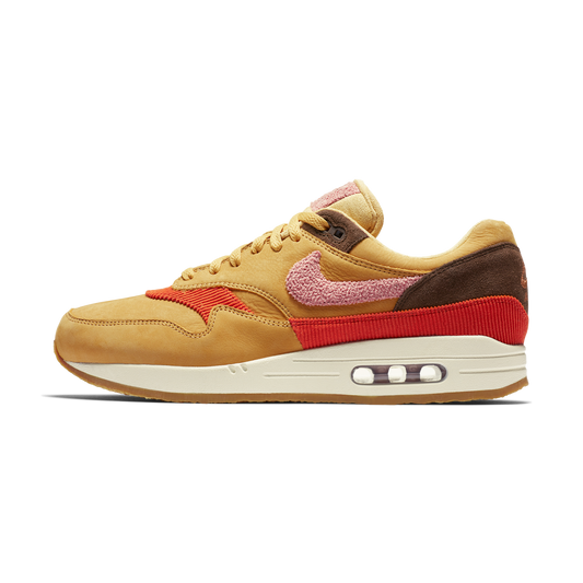 Nike Air Max 1 Crepe Wheat Gold Rust Pink