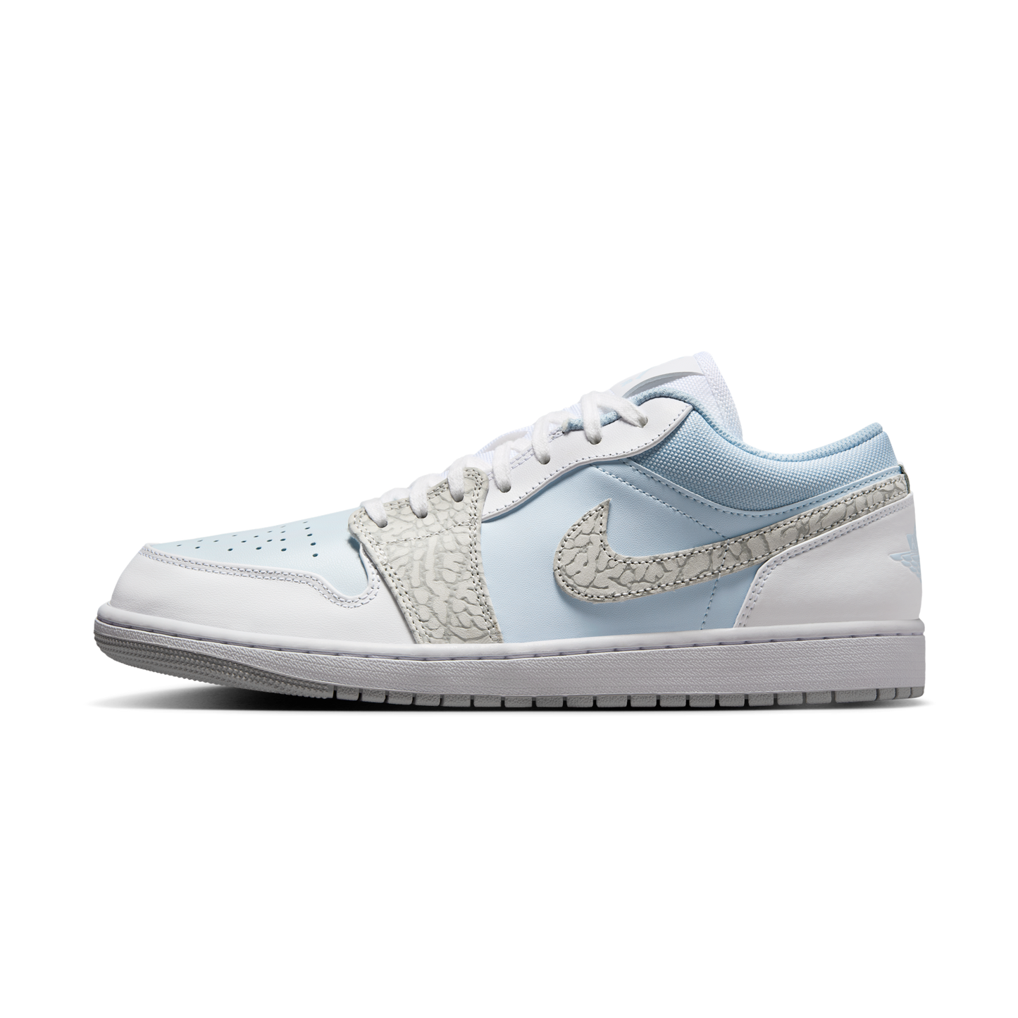 Jordan 1 Low SE Blue Tint Elephant Print