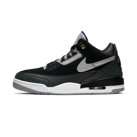 Jordan 3 Retro Tinker Black Cement Gold