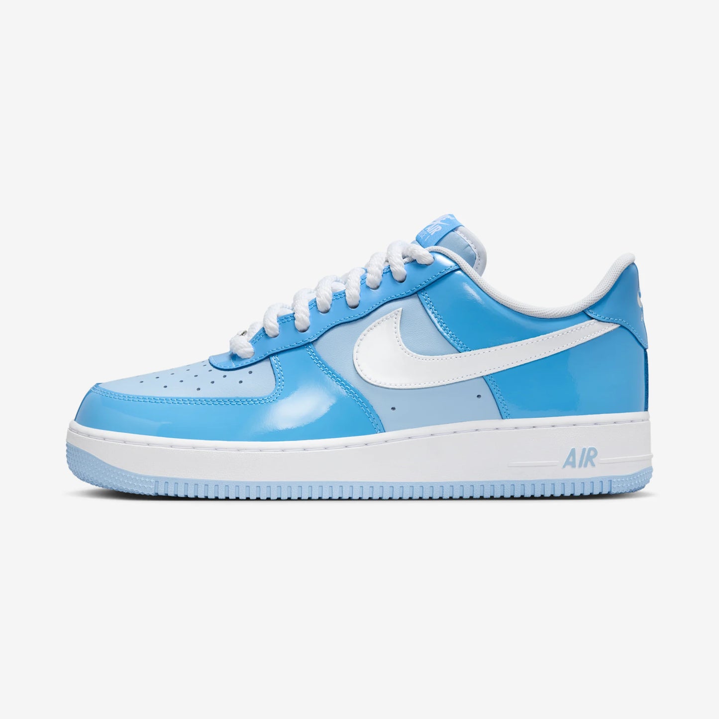 Nike Air Force 1 Low '07 LV8 Phychic Blue White Patent