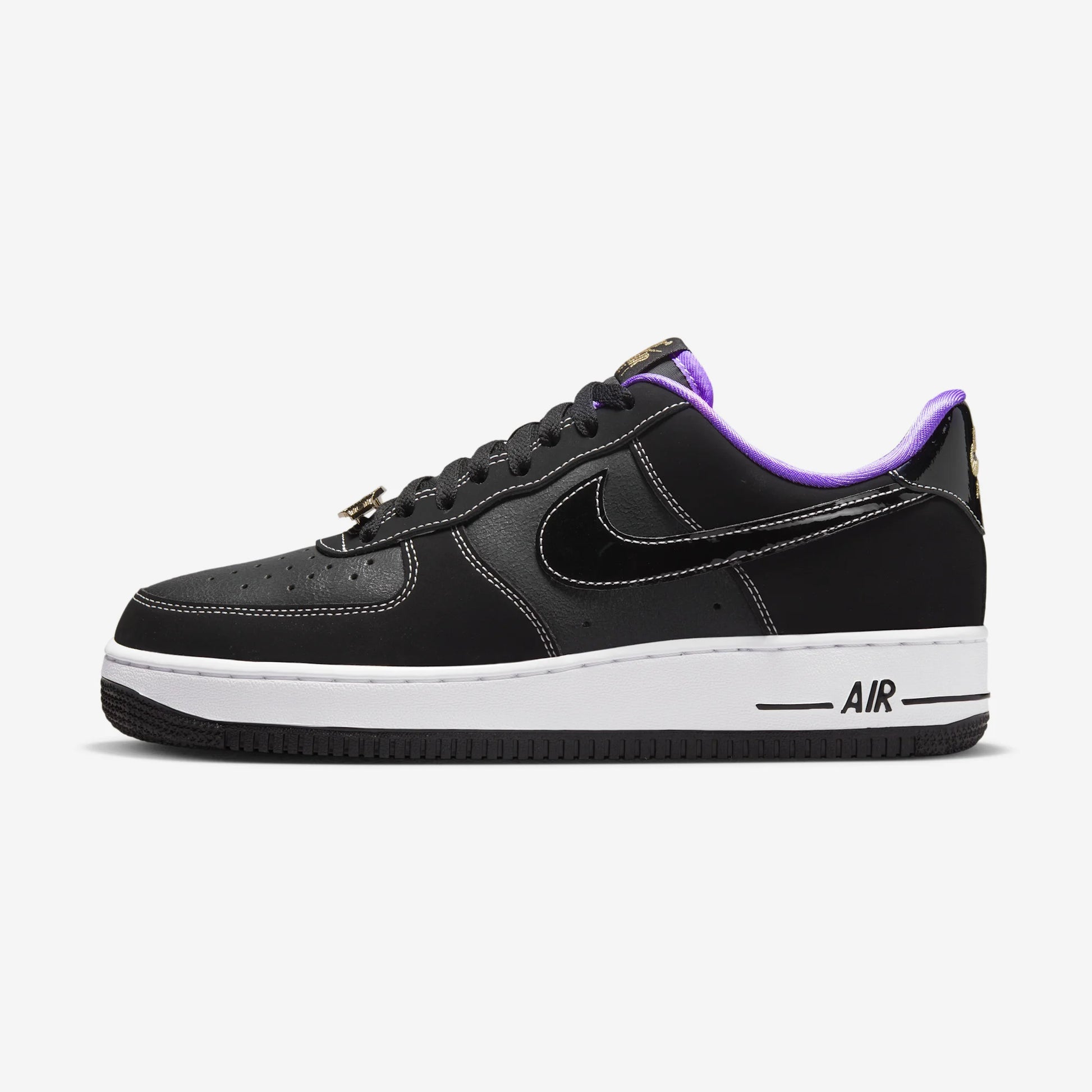 Nike Air Force 1 Low '07 LV8 World Champ Black Purple
