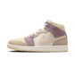 Jordan 1 Mid Light Orewood Brown Taupe Grey (Women's)