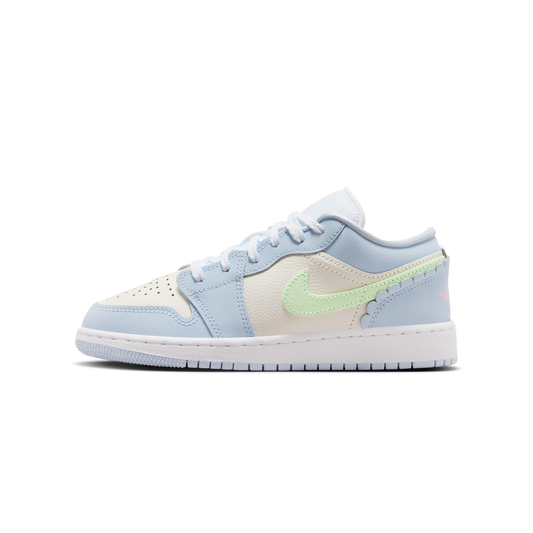 Jordan 1 Low SE Half Blue Sail Vapor Green (GS)