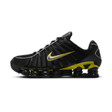 Nike Shox TL Black Dynamic Yellow Metallic Silver