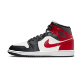Jordan 1 Mid Gym Red Off Noir (Women's)
