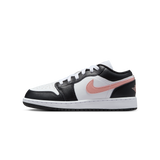 Jordan 1 Low White Black Rust Pink (GS)