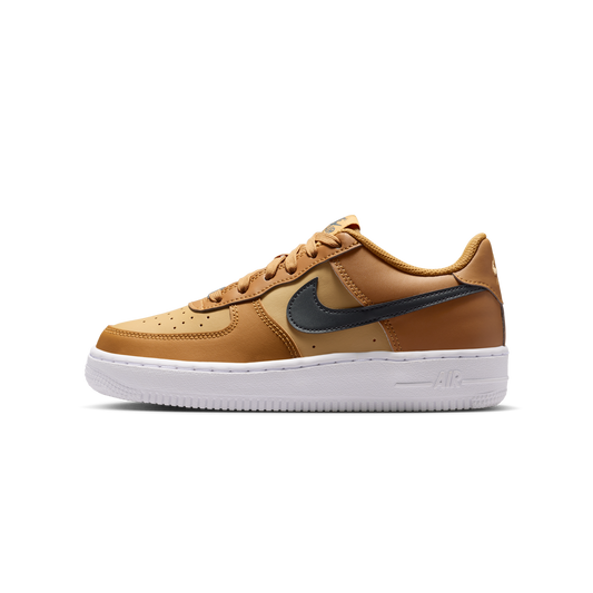 Nike Air Force 1 Low Wheat Club Gold White Anthracite (GS)