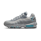 Nike Air Max 95 Retro Logo Grey Aqua