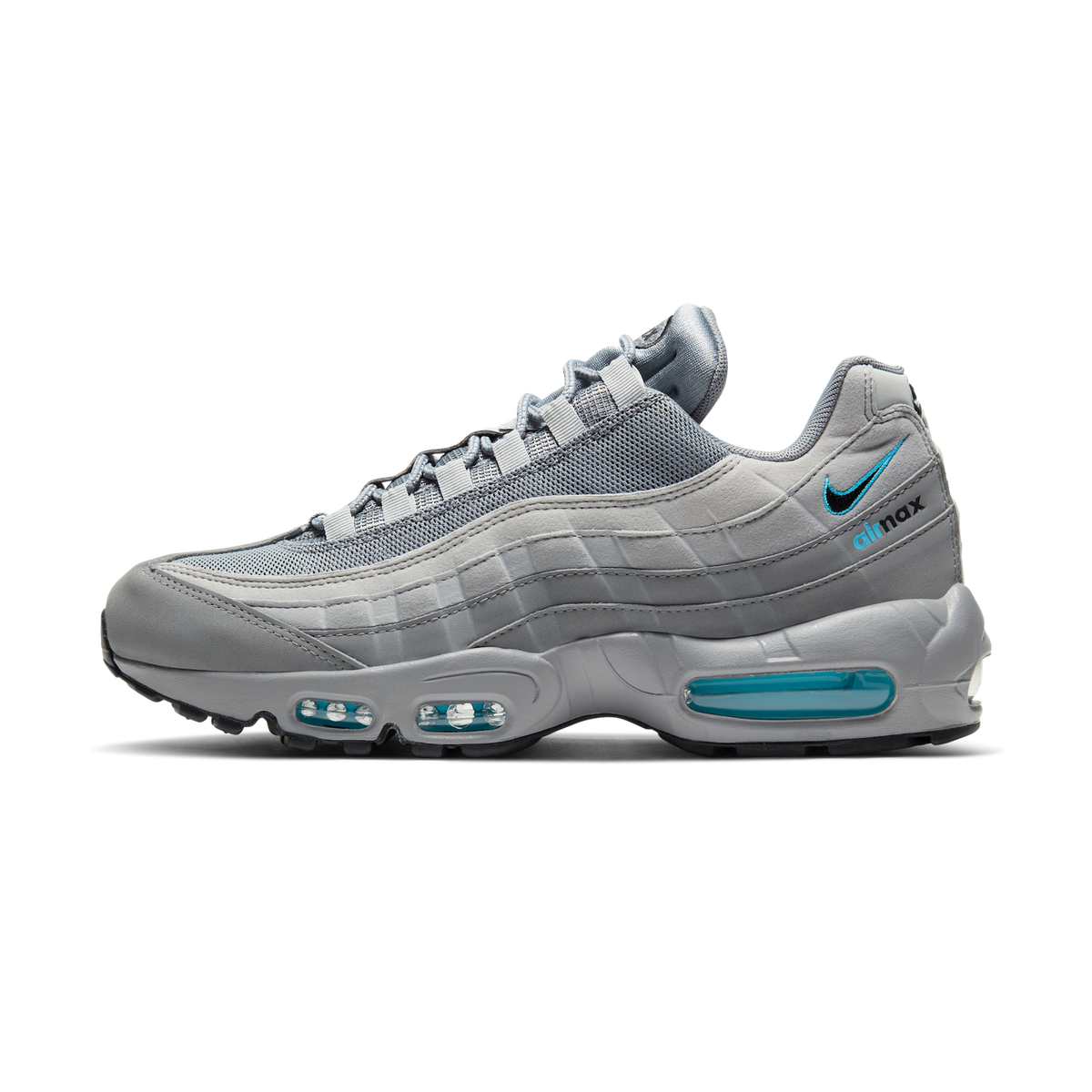 Nike Air Max 95 Retro Logo Grey Aqua