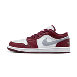 Jordan 1 Low White Bordeaux