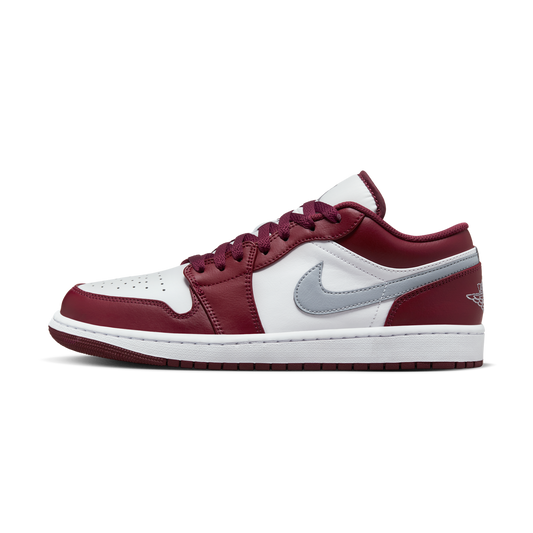 Jordan 1 Low White Bordeaux