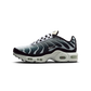 Nike Air Max Plus Black White Sail Metallic Cool Grey (GS)