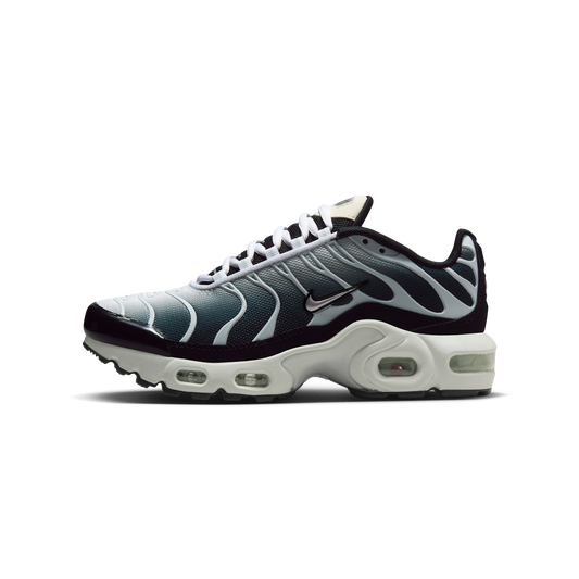 Nike Air Max Plus Black White Sail Metallic Cool Grey (GS)