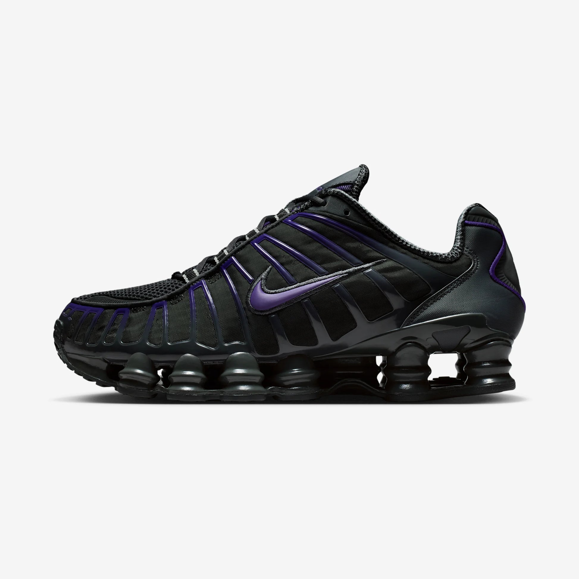 Nike Shox TL Dark Smoke Grey Court Purple