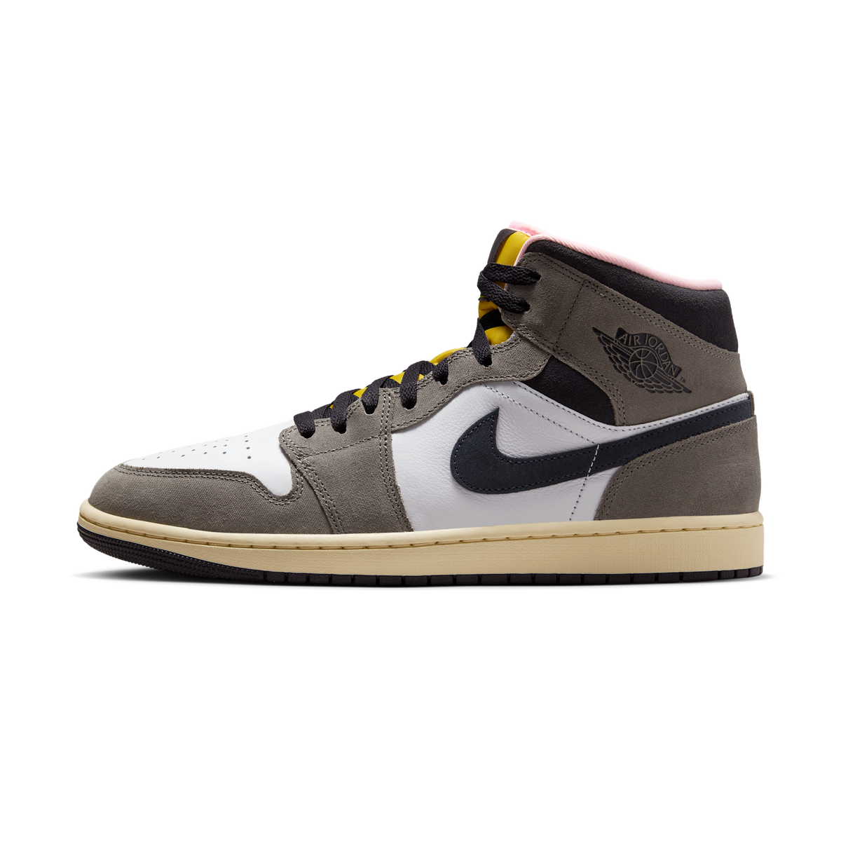 Jordan 1 Mid SE White Cave Stone