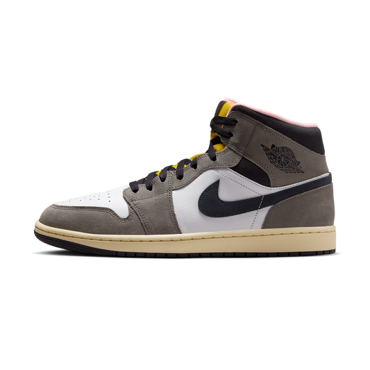 Jordan 1 Mid SE White Cave Stone