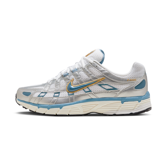 Nike P-6000 Metallic Silver Aegean Storm