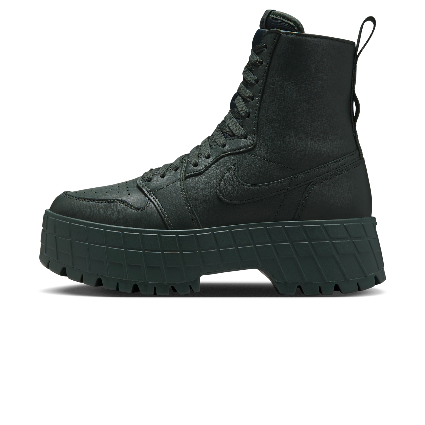 Jordan 1 High Brooklyn Dark Spruce Green (Women's)