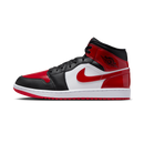 Jordan 1 Mid SE Patent Bred Toe