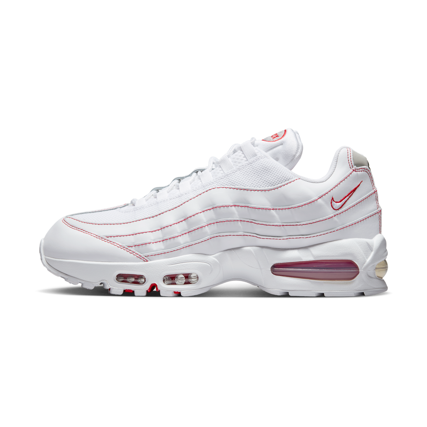 Nike Air Max 95 OG Big Bubble White University Red